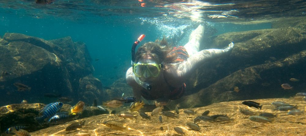 Snorkeling at Pumulani, Lake Malawi, Malawi - Image 11