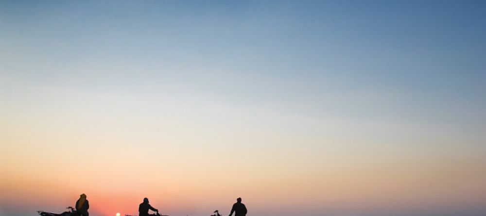 Quad biking on Makagadikgadi Plains at Planet Baobab, Kalahari Desert, Botswana - Image 10