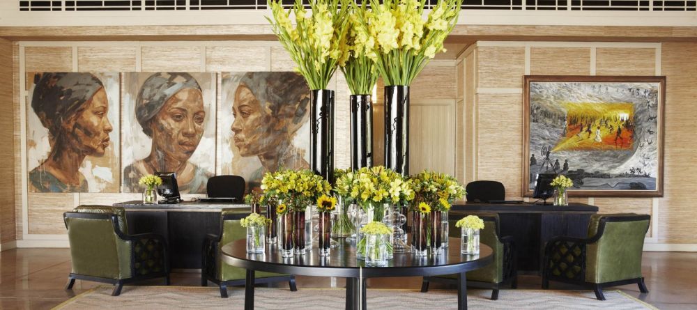 The welcoming reception area at Delaire Graff, Stellenbosch, South Africa - Image 4