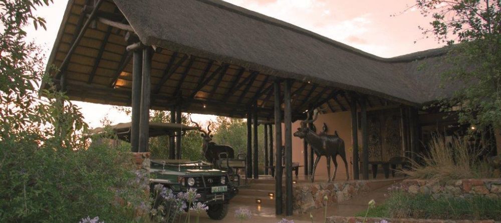 The reception area at Mateya Safari Lodge, Madikwe Game Reserve, South Africa - Image 6