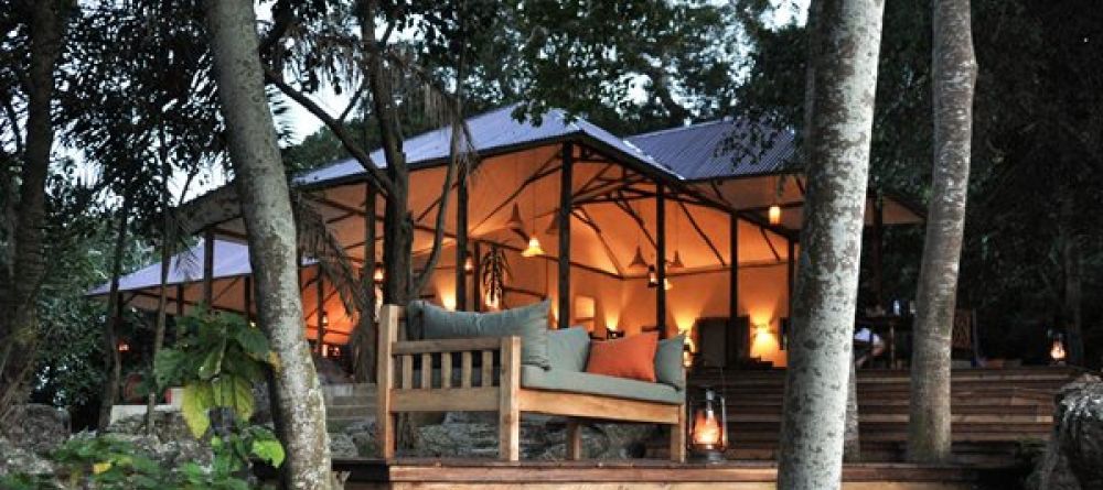 Lounge amid the trees at Rubondo Island Camp, Lake Victoria, Tanzania - Image 2