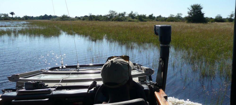 Boating at Seba Camp, Okavango Delta, Botswana - Image 5