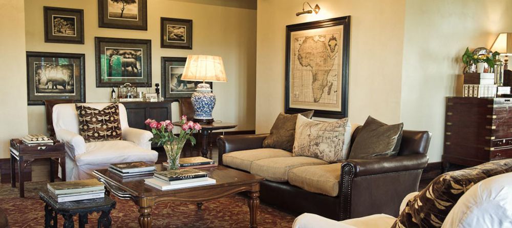 Enjoy time with family and friends in the lounge at Singita Sasakwa Lodge, Grumeti Reserves, Tanzania - Image 4