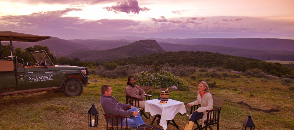 Sundowners at Shamwari Bayethe Tented Lodge, Shamwari Game Reserve, South Africa - Image 6