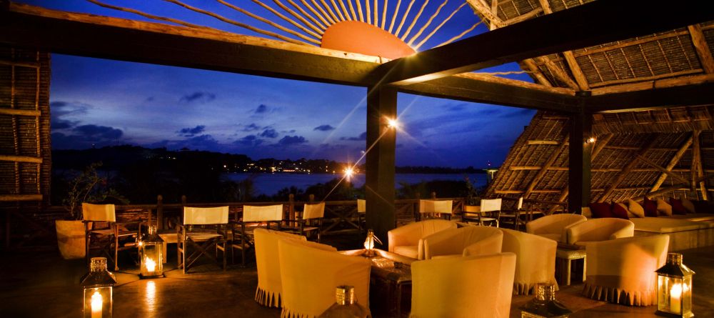The Terrace Bar at dusk at The Majlis, Lamu Island, Kenya - Image 9