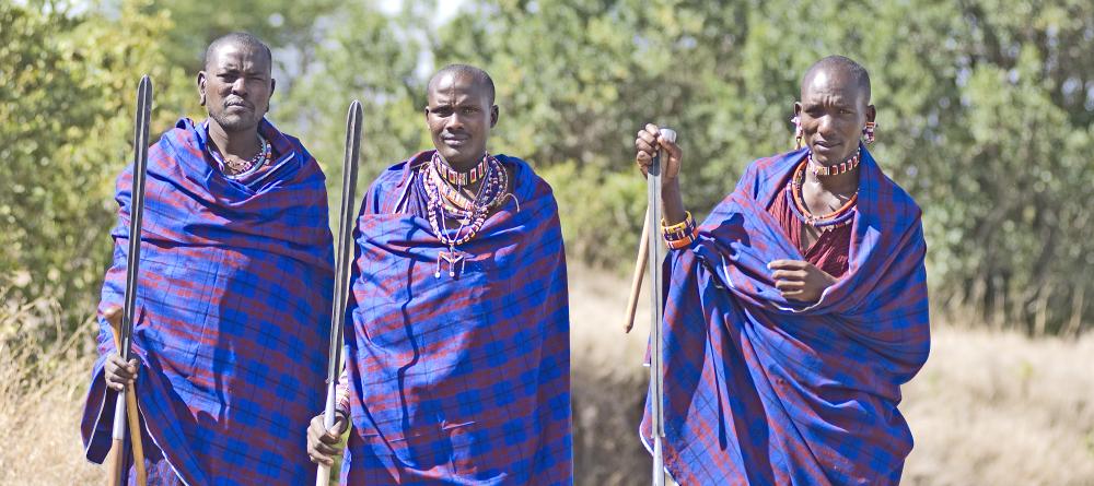 The welcoming Masai staff- Porini Rhino Camp, Ol Pejeta Reserve, Kenya - Image 6