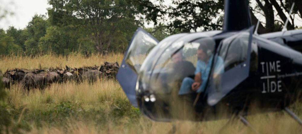 King Lewanika Camp - migration heli - Image 7