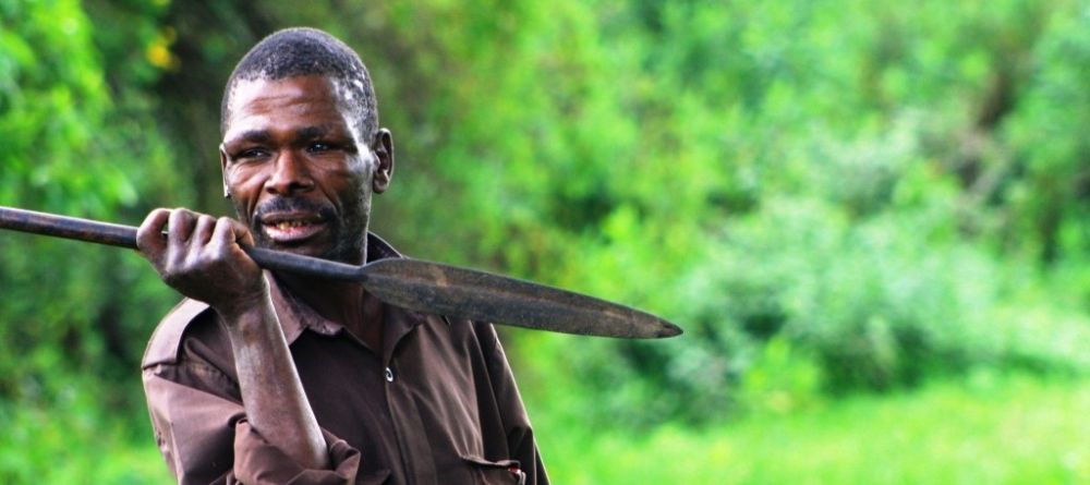 The staff teaching about their culture at Mount Gahinga Lodge, Mgahinga National Park, Uganda - Image 11