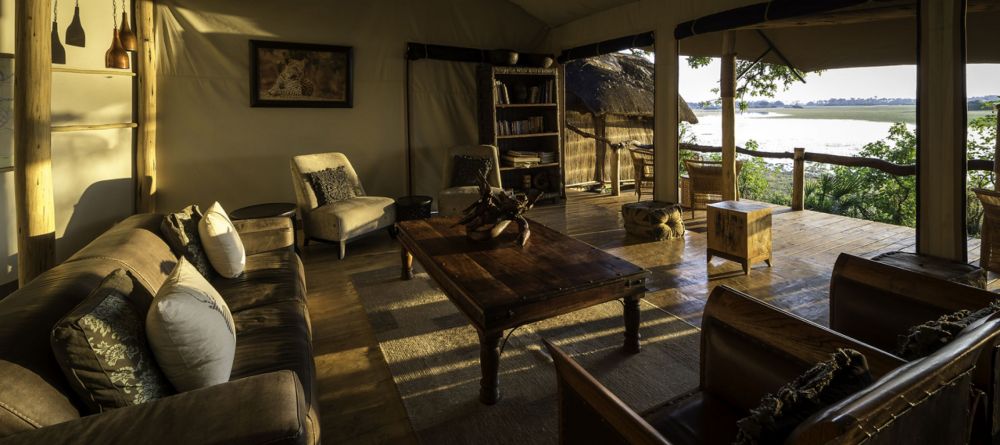 Lounge at Tubu Tree Camp, Okavango Delta, Botswana (Dana Allen) - Image 1