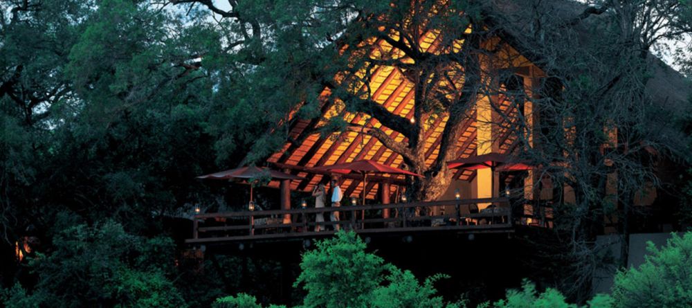 The veranda of the main lodge for watching the wildlife at Londolozi Varty Camp, Sabi Sands Game Reserve, South Africa - Image 8