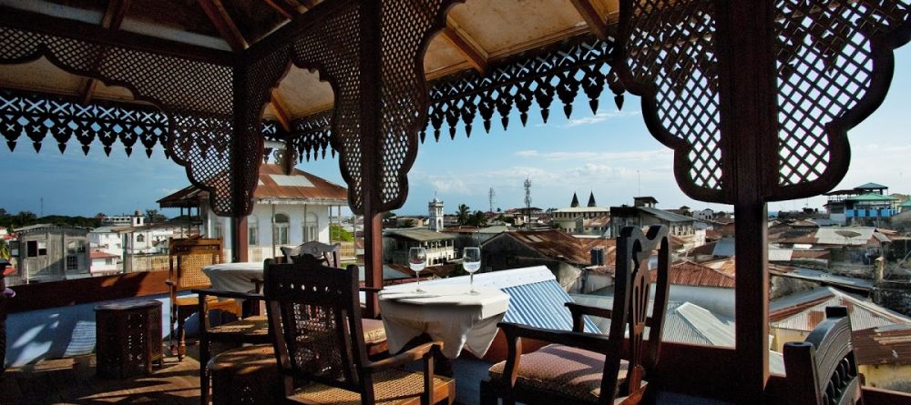 Veranda with a view at Emerson Spice, Stone Town, Zanzibar, Tanzania - Image 3