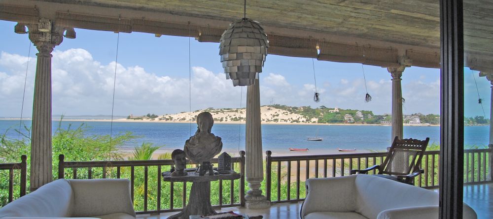 Veranda with a beautiful view at The Majlis, Lamu Island, Kenya - Image 2