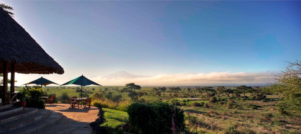 View from lounge- Tortilis Camp, Amboseli National Reserve, Kenya - Image 16