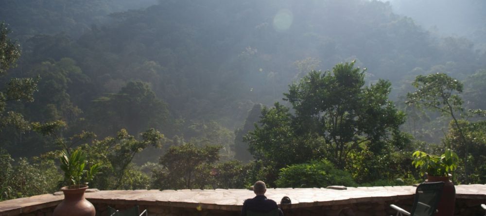 View from the patio at Volcanoes Bwindi Lodge, Bwindi Impenetrable Forest, Uganda - Image 8