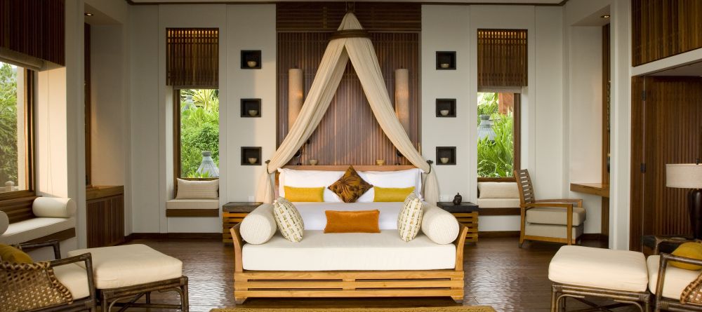 VIlla bedroom at Maia Luxury Resort and Spa, Mahe, Seychelles - Image 21