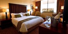 The guestrooms at Kalahari Sands Hotel, Windhoek, Namibia