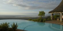 Swimming pool at Lake Manyara Serena