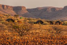 Etendeka Mountain Camp - Exterior Camp View