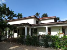 The exterior of Villa Turquoise, Zanzibar, Tanzania (Mango staff photo)