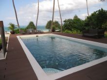 The beautiful pool with fresh ocean breezes at Villa Turquoise, Zanzibar, Tanzania (Mango staff photo)