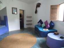 The room interior at Matemwe Beach Village, Zanzibar, Tanzania (Mango staff photo)