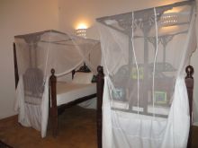 The twin bedroom at Dar House, Zanzibar, Tanzania (Mango staff photo)