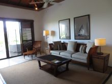 Comfortable private lounges in the suites at The Residence Zanzibar, Zanzibar, Tanzania (Mango staff photo)