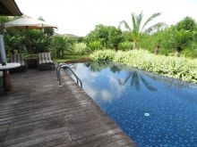 Lush gardens give private pools plenty of privacy at The Residence Zanzibar, Zanzibar, Tanzania (Mango staff photo)