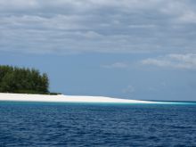 Endless shades of blue make for a vibrant setting at The Residence Zanzibar, Zanzibar, Tanzania (Mango staff photo)