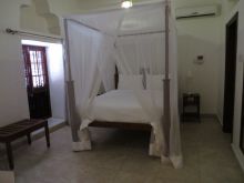 Simple but fresh bedroom design at Maru Maru Hotel Zanzibar, Zanzibar, Tanzania (Mango staff photo)