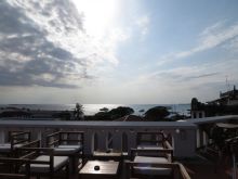 The view of the Indian Ocean from the rooftop Terrance Restaurant and Lounge Bar at Maru Maru Hotel Zanzibar, Zanzibar, Tanzania (Mango staff photo)