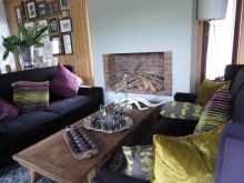 The design strikes a balance between luxury and a homey feeling at Lake Duluti Lodge, Arusha, Tanzania (Mango staff photo)