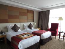 A deluxe twin guestroom at The Boma Nairobi, Nairobi, Kenya (Mango staff photo)