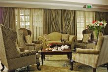 The main lounge area at Norfolk Hotel, Nairobi, Kenya