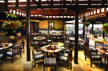 Dining at Zimbali Lodge, KwaZulu-Natal, South Africa