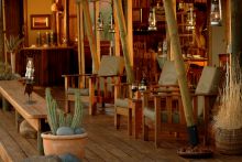 Patio relaxation at Wolwedans Dune Camp, NamibRand Nature Reserve, Namibia