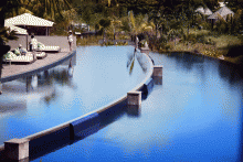 Pool at Raffles Praslin, Praslin, Seychelles