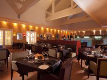 The restaurant at Norfolk Hotel, Nairobi, Kenya