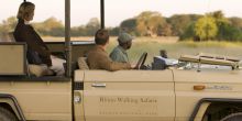 A game drive through the bush at Rhino Post Safari Lodge, Kruger National Park, South Africa
