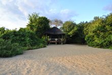 Wonderful beach proximity at Kungwe Beach Lodge, Mahale Mountains National Park, Tanzania