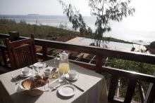 Breakfast with a view at Kandili Villa, Zanzibar, Tanzania