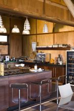 Bar at Xudum Okavango Delta Lodge, Okavango Delta, Botswana (AndBeyond)