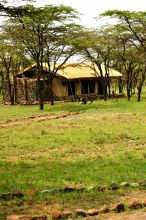 Camp setting at Naboisho Camp, Masai Mara National Park, Kenya