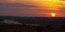 Sunset over the Serengeti
