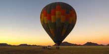 Namib Desert Balloon Safari, Sossusvlei, Namibia