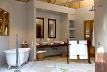 Bathroom at Denis Island Lodge, Denis Island, Seychelles