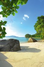 Beach- Sainte Anne Resort & Spa, Mahe, Seychelles