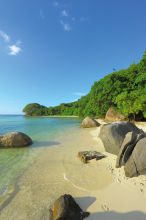 Beach- Sainte Anne Resort & Spa, Mahe, Seychelles