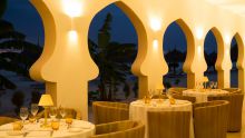 The beachfront dining area offers diverse cuisine at Gold Zanzibar Beach House & Spa, Zanzibar, Tanzania 