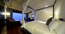 Bedroom at Kuredu Island Resort, Lhaviyani Atoll, Maldives